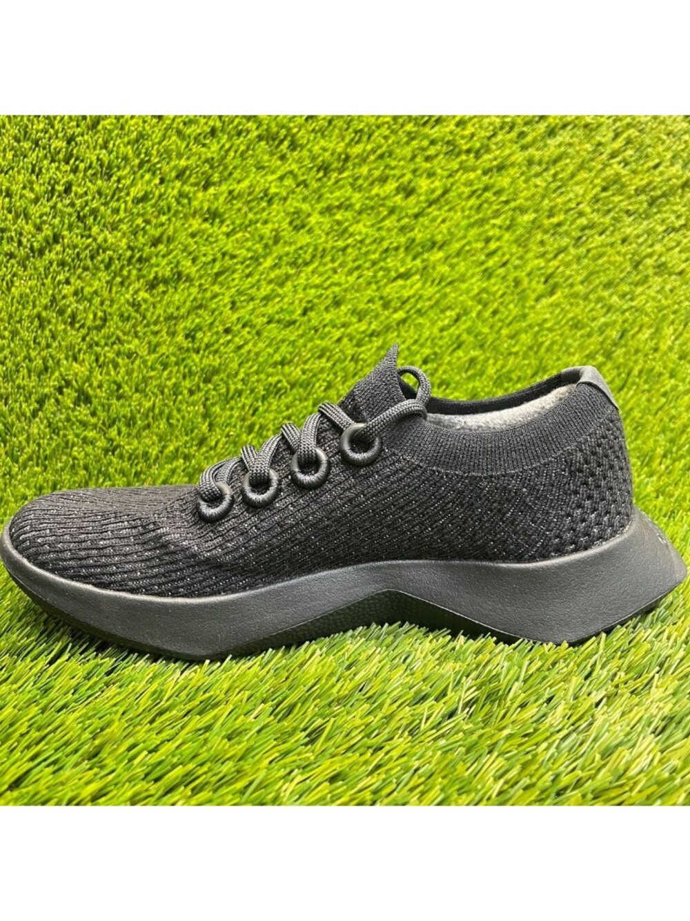 Allbirds Tree Dasher 2 Womens Size 7.5 Black Athletic Running Shoes Sneakers - Picture 2 of 10